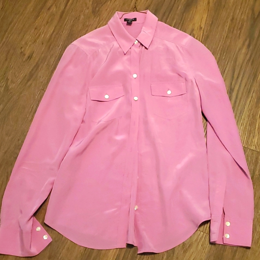 Ann Taylor 100% Silk Blouse